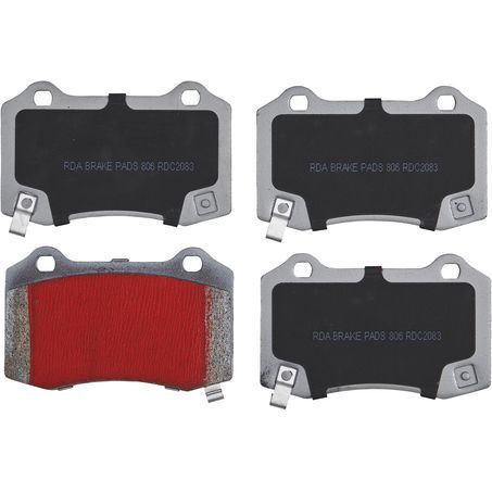 REAR DISC BRAKE ROTORS + PADS for HOLDEN COMMODORE SS-V VF REDLINE ...
