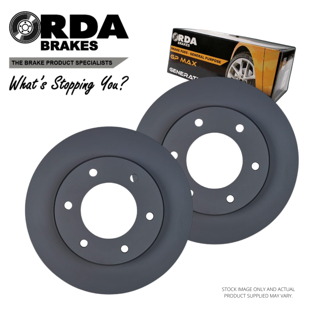 Front Brake Pads And Disc Rotors SET For Mitsubishi Triton MQ 2015-2018