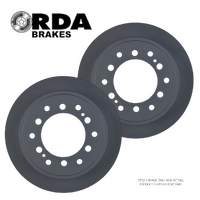 RDA8082 RDA REAR DISC BRAKE ROTORS for TOYOTA PRADO 150 11/2009 Onwards