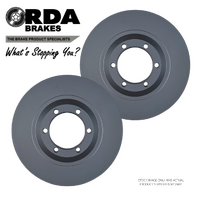 RDA7546 RDA FRONT BRAKE ROTORS for Holden Rodeo 2003-2008 280mm W/Torsion Bar