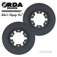 RDA7652 RDA FRONT DISC BRAKE ROTORS for NISSAN PATROL GU [Excl. 4.8] 1997-2016