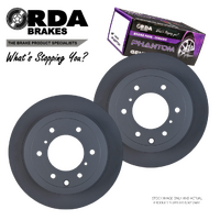 RDA7983 RDA REAR DISC BRAKE ROTORS + PADS for Mitsubishi Pajero NS-NX 2006-2018