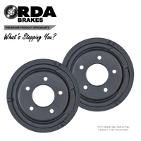 RDA1720 RDA REAR BRAKE DRUMS for Chrysler Valiant *Large Hub*1971-1978