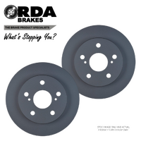 RDA7970 RDA REAR BRAKE ROTORS for TOYOTA COROLLA ZRE152 ZRE153 ZRE182 2007-2018