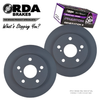 RDA7970 RDA REAR BRAKE ROTORS + PADS for TOYOTA COROLLA ZRE152 ZRE153 ZRE182 2007-2018