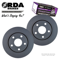 RDA7420 RDA FRONT BRAKE ROTORS + CERAMIC PADS for JEEP WRANGLER JK *302mm