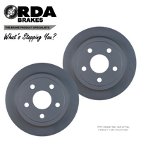 RDA7422 RDA REAR DISC BRAKE ROTORS for JEEP WRANGLER JK *316mm 2011-2018