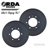 RDA6558 REAR BRAKE DRUMS for Holden Colorado RC 2008-2012