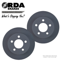 RDA7843 RDA FRONT DISC BRAKE ROTORS for JEEP CHEROKEE XJ *78mm HIGH 1999-2001