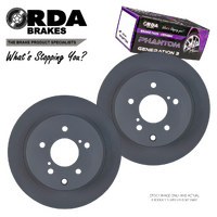 RDA908 RDA REAR BRAKE ROTORS + PADS for Nissan Skyline R33 R34 2.5T 1993-2001