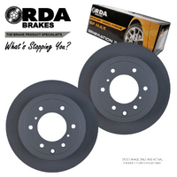 RDA7983 RDA REAR DISC BRAKE ROTORS + PADS for Mitsubishi Pajero NS-NX 2006-2018