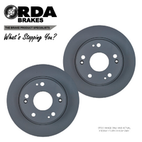 RDA8249 RDA REAR DISC BRAKE ROTORS for HONDA CIVIC FD 1.3L 1.8L 2.0L 2006-2011