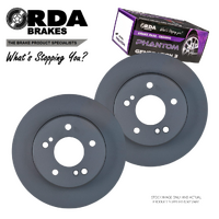 RDA287 RDA REAR BRAKE ROTORS + PADS for MERCEDES-BENZ C200K W203 2002-12/2007