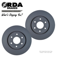 RDA8258 RDA FRONT DISC BRAKE ROTORS for NISSAN PATROL Y62 5.6L V8 2012 Onwards