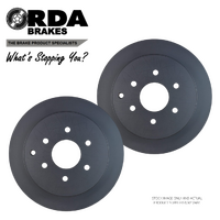 RDA8259 RDA REAR DISC BRAKE ROTORS for NISSAN PATROL Y62 5.6L V8 2012 Onwards