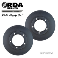 RDA7672 RDA FRONT BRAKE ROTORS for TOYOTA LANDCRUISER UZJ100 V8 01/1998-07/2007