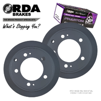 RDA7677 RDA REAR DISC BRAKE ROTORS + PADS for TOYOTA LANDCRUISER VDJ79 2007 Onwards