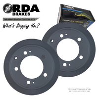 RDA7677 RDA REAR DISC BRAKE ROTORS + HD PADS for TOYOTA LANDCRUISER VDJ79 2007 Onwards