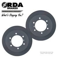 RDA233 RDA REAR DISC BRAKE ROTORS for MITSUBISIHI DELICA *315mm SOLID 1994-2017