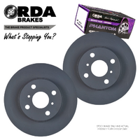 RDA709 RDA FRONT BRAKE ROTORS + PADS for TOYOTA COROLLA AE102/AE112 1994-2001