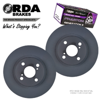 RDA710 RDA REAR BRAKE ROTORS + PADS for TOYOTA COROLLA AE102/AE112 1.8 1994-2001