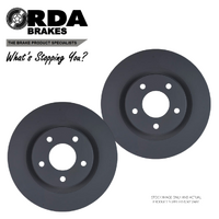 RDA7896 RDA FRONT DISC BRAKE ROTORS for MITSUBISHI LANCER CJ 2.4L FWD 2008-2015