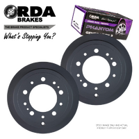 RDA7674 RDA REAR BRAKE ROTORS + PADS for TOYOTA LANDCRUISER UZJ100 1/1998-7/2007