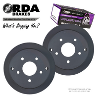 RDA41 RDA REAR DISC BRAKE ROTORS + PADS for HOLDEN COMMODORE VT-VZ V6