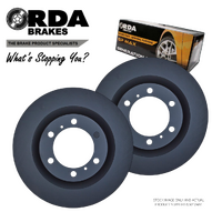 RDA8097 RDA FRONT DISC BRAKE ROTORS + PADS for TOYOTA PRADO 150 11/2009 Onwards