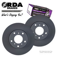 RDA40 RDA FRONT DISC BRAKE ROTORS + CERAMIC PADS for HOLDEN COMMODORE  VT-VZ V6