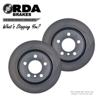 RDA7086 RDA REAR DISC BRAKE ROTORS for BMW X5 E53 4.4L V8 235kW 01/2003-12/2006