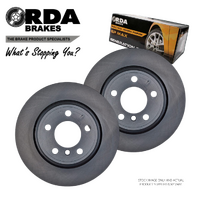 RDA7086 RDA REAR BRAKE ROTORS + PADS for BMW X5 E53 4.4L V8 235kW 1/2003-12/2006