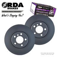 RDA7083 RDA FRONT BRAKE ROTORS + PADS for BMW X5 E53 3.0d 1/2002-12/2006