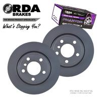 RDA7084 RDA REAR DISC BRAKE ROTORS + PADS for BMW X5 E53 3.0TD 160Kw 2004-2/2007