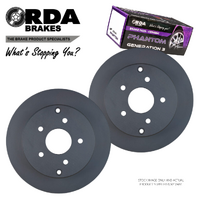 RDA49 RDA REAR BRAKE ROTORS + PADS for HSV CLUBSPORT VX-VZ *HARROP 315mm