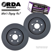 RDA8002 RDA FRONT BRAKE ROTORS + PADS for TOYOTA KLUGER GSU4# GSU5# 2007-2019