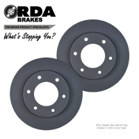 RDA7975 RDA FRONT DISC BRAKE ROTORS for Mitsubishi Triton ML-MQ 2006-2018