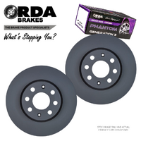 RDA7899 RDA FRONT DISC BRAKE ROTORS + PADS for FIAT PUNTO 1.2TD 1.4L 4cyl 2006-2015