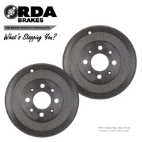 RDA6819 RDA REAR BRAKE DRUMS for FIAT PUNTO 1.2TD 1.4L 4cyl 2006-2015