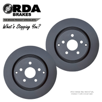 RDA7376 RDA REAR DISC BRAKE ROTORS for HSV CLUBSPORT MALOO GTS VE *350mm