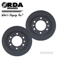 RDA151 RDA FRONT BRAKE ROTORS for TOYOTA LANDCRUISER HJ60 HJ75 HZJ75 1984-1999