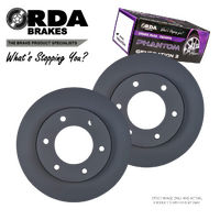 RDA7975 RDA FRONT BRAKE ROTORS + PADS for Mitsubishi Triton ML-MQ 2006-2018