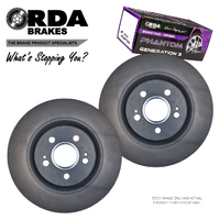 RDA8050 RDA FRONT DISC BRAKE ROTORS + PADS for TOYOTA TRD AURION 2006-2009