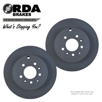 RDA7478 RDA REAR DISC BRAKE ROTORS for MAZDA CX-9 TB 3.7 V6 AWD 2007-2016 325mm