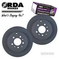 RDA7478 RDA REAR BRAKE ROTORS + PADS for MAZDA CX-9 TB V6 AWD 2007-2016 325mm