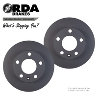 RDA8564 RDA REAR DISC BRAKE ROTORS for LDV V80 2.5L Turbo Diesel 2013 Onwards