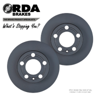 RDA7199 RDA REAR BRAKE ROTORS for Volkswagen Polo 1.2T 66kW 2014 -2017