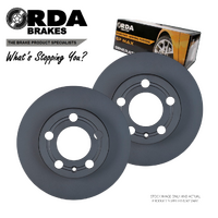 RDA7199 RDA REAR BRAKE ROTORS + PADS for Volkswagen Polo 1.2T 66kW 2014 -2017