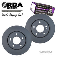 RDA7646 RDA FRONT BRAKE ROTORS + PADS for MITSUBISHI LANCER CJ CF 2.0L 2007-2017