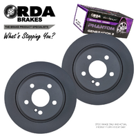 RDA7347 REAR DISC BRAKE ROTORS + PADS for MERCEDES-BENZ E250 CDI W212 2009-2016